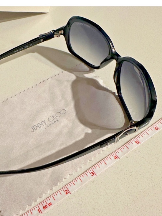 Black Jimmy Choo GABY/S Sunglasses Black Magnetic Hardshell Case